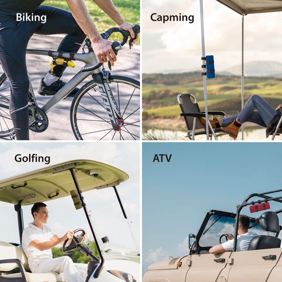Bone Bike Strap Plus Siliconen Fietsriem Scooter Motor Bevestiging Waterfles Houder — afbeelding 4