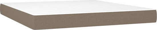 vidaXL-Boxspring-met-matras-en-LED-stof-taupe-180x200-cm