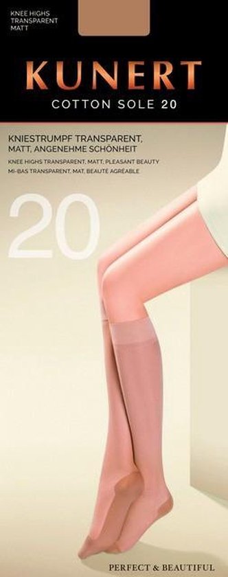 Kunert panty kniekousen Satin Look 20 denier | wehkamp