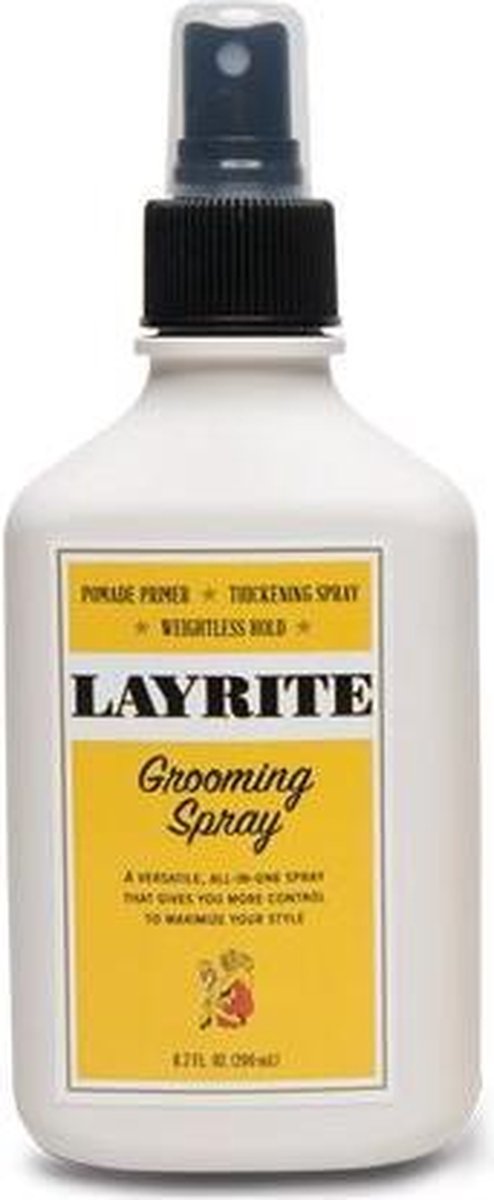 Layrite Grooming Spray 200 ml - grooming van je kapsel - modeleer spray - haarversteviging
