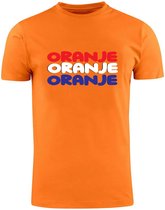 Oranje T-shirt - nederlandse vlag - koningsdag - nederland - ek - wk