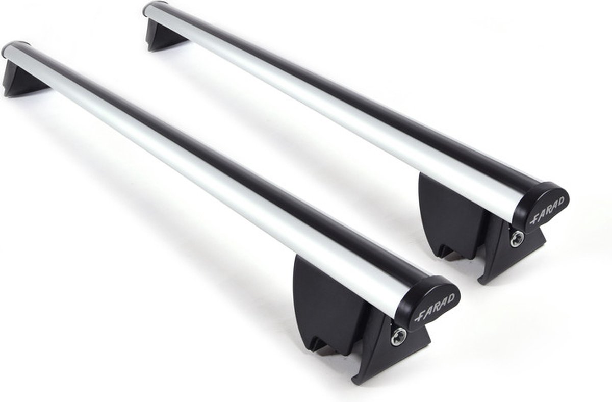 Dakdragers geschikt voor Hyundai Tucson 2015 t/m 2021 gesloten dakrailing - Aluminium - Hoog laadvermogen 100kg - Merk Farad