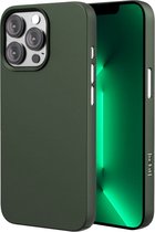 Nekit Hoesje Geschikt voor Apple iPhone 13 Pro | Compatibel met MagSafe | Back Cover met Magneet | Extra Dun | Lichtgewicht | Slank | Groen