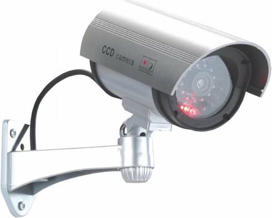 Dummy beveiligingscamera - LED - 11 x 8 x 17 cm - Inbraakbeveiliging - voor binnen en buiten van Merkloos — afbeelding 4