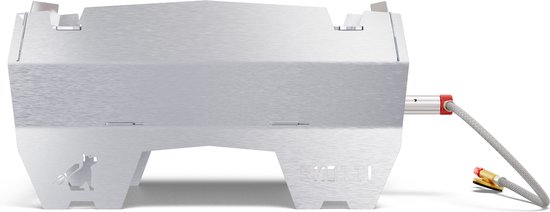 SKOTTI Grill à Gaz Compact Pliable Pour Camping, Balcon Et Festivals - Barbecue Ultra Portable