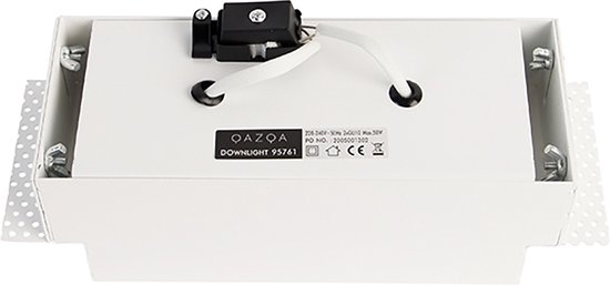 QAZQA oneon trimless - Spot encastrable Moderne - 1 lumière - L