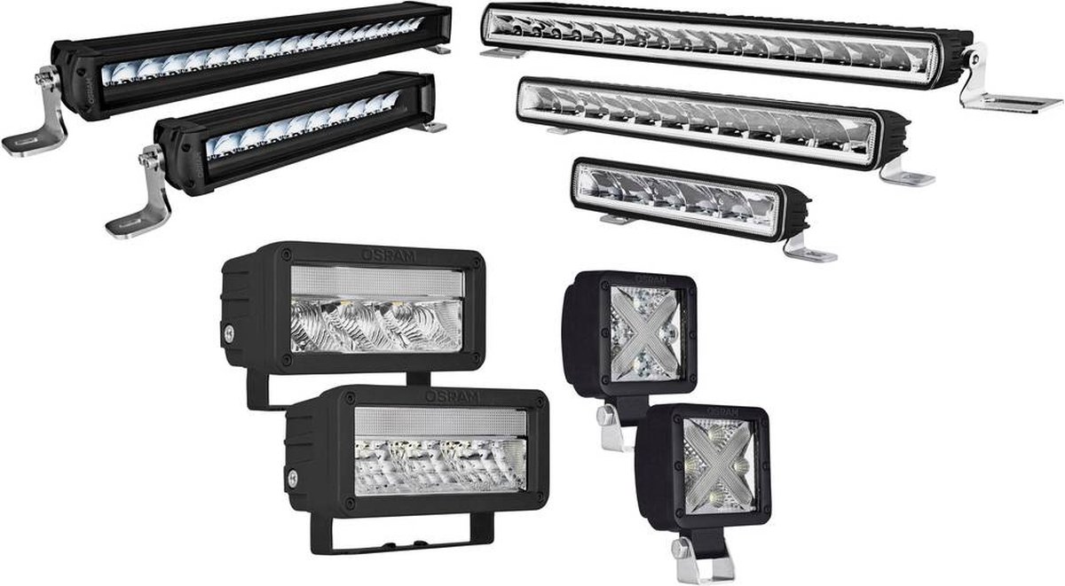 OSRAM LEDDL103-SP LEDriving LIGHTBAR FX250-SP Afstandschijnwerper LED Voor (b x h x d) 309 x 77 x 93.5 mm Zwart – foto 6