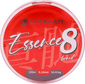Ultimate Essence 8-Braid 135m 0,14mm 12,34kg | Gevlochten lijn