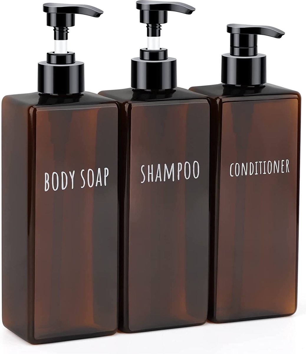 500ML navulbare ronde pomp sub-verpakkingsfles met waterdichte etiketten voor keuken badkamer hotel shampoo en conditioner flessen kopen vanaf een prijs van 3.05 500ML navulbare ronde pomp sub-verpakkingsfles met waterdichte etiketten voor keuken badkamer hotel shampoo en conditioner flessen kopen vanaf een prijs van 3.05