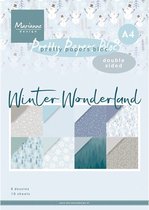 Marianne Design Paper Pad Winter Wonderland