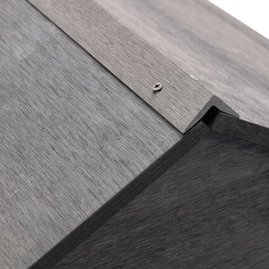 vidaXL - Overkapping - voor - grasmaaier - 80x80x70 - cm - HKC van VidaXL — afbeelding 5