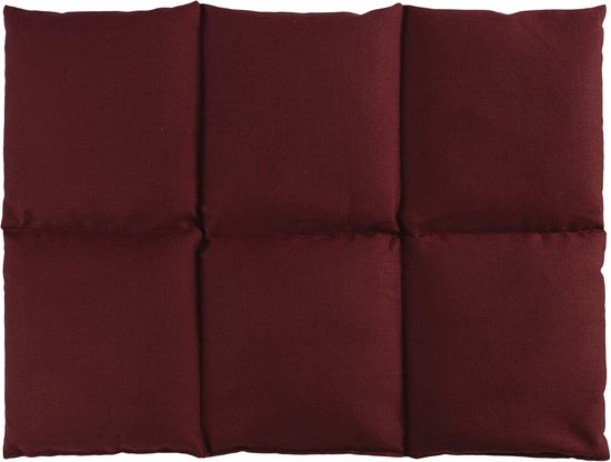 Coussin Chauffant Pierres de Cerisier 40x30cm - Coussin 6 Chambres pour Dos, Abdomen et Pieds - Soulagement des Douleurs et Détente