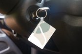 Sleutelhanger - Minimalisme - Pastel - Design - Uitdeelcadeautjes - Plastic