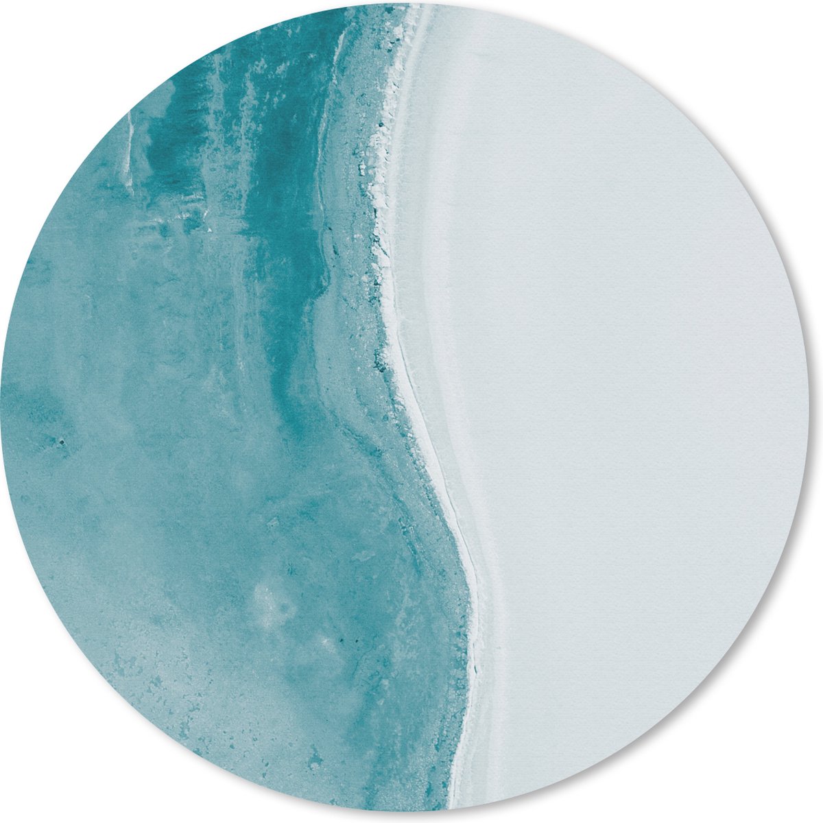 Muismat rond 30x30 cm - Mousepad Strand - Water - Australië - Ronde muismatten