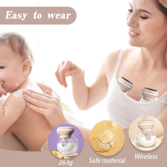 Difrax Handsfree Borstkolf | per stuk Difrax Handsfree Borstkolf | per stuk