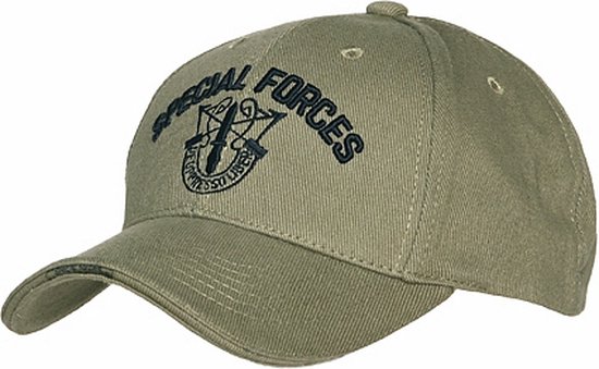 Fostex Garments - Baseball cap Special Forces (kleur: Groen / maat: NVT)