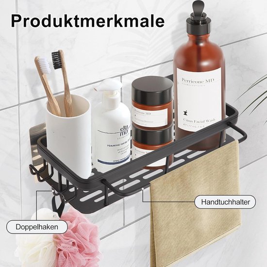 Spoelbak-organizer voor keuken, geen boren, hangende spoelbak-organizer