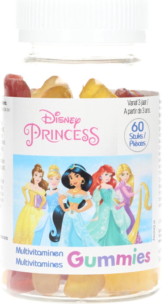 Disney - Multivitamines Princes - 12 x 60 gummies - Voordeelverpakking