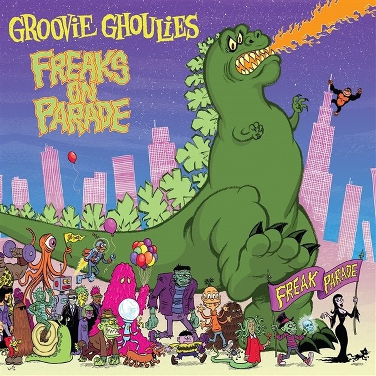 Groovie Ghoulies - Freaks On Parade (LP) (Coloured Vinyl)