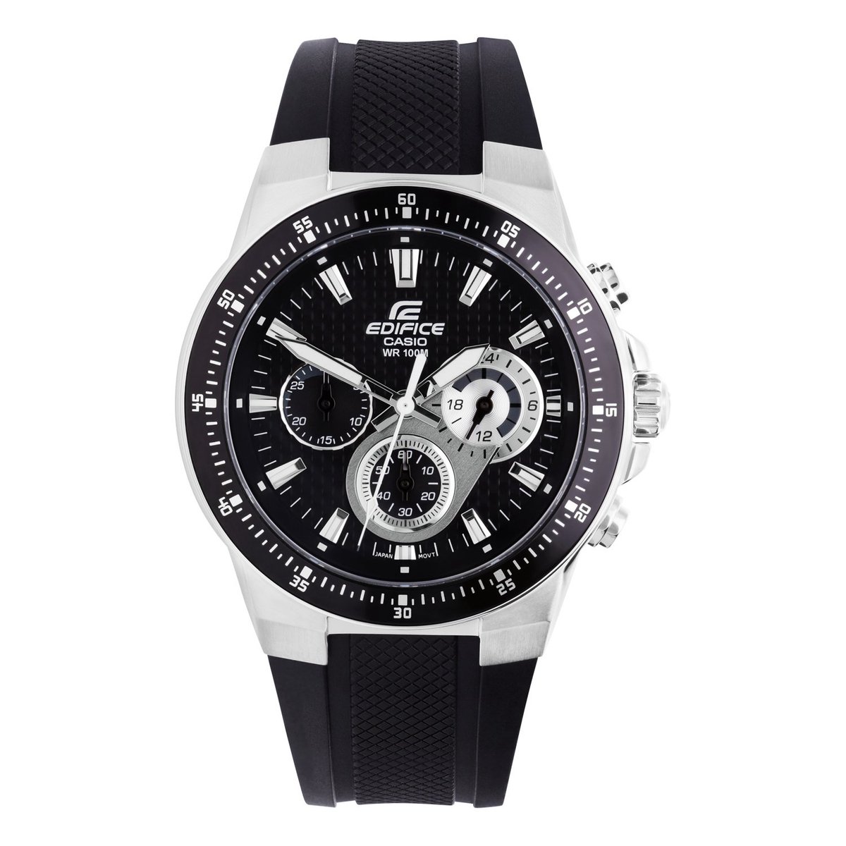 Casio Edifice Classic EF-552-1AVEF Herenhorloge 42 mm - Zwart