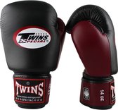 Twins Special BGVL-3 Bokshandschoenen Zwart/Bordeaux Rood 12 oz
