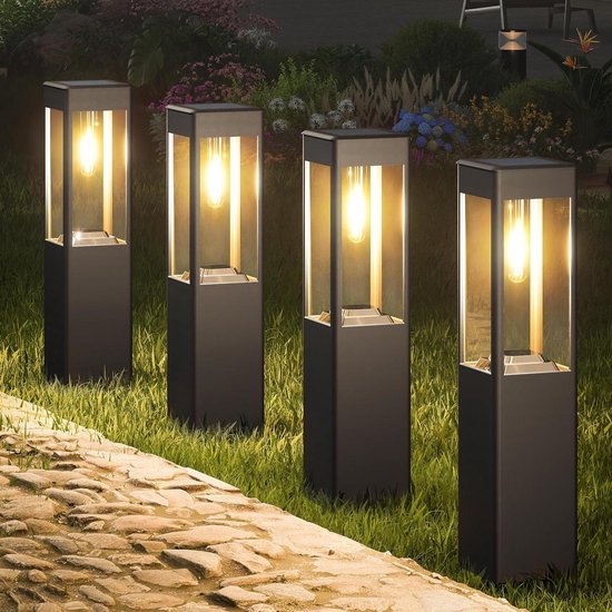 Staande solarlamp Edison | Padverlichting