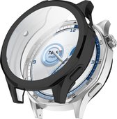 Strap-it Zacht TPU bescherm hoesje - case geschikt voor Huawei Watch GT 5 - 46mm (zwart)