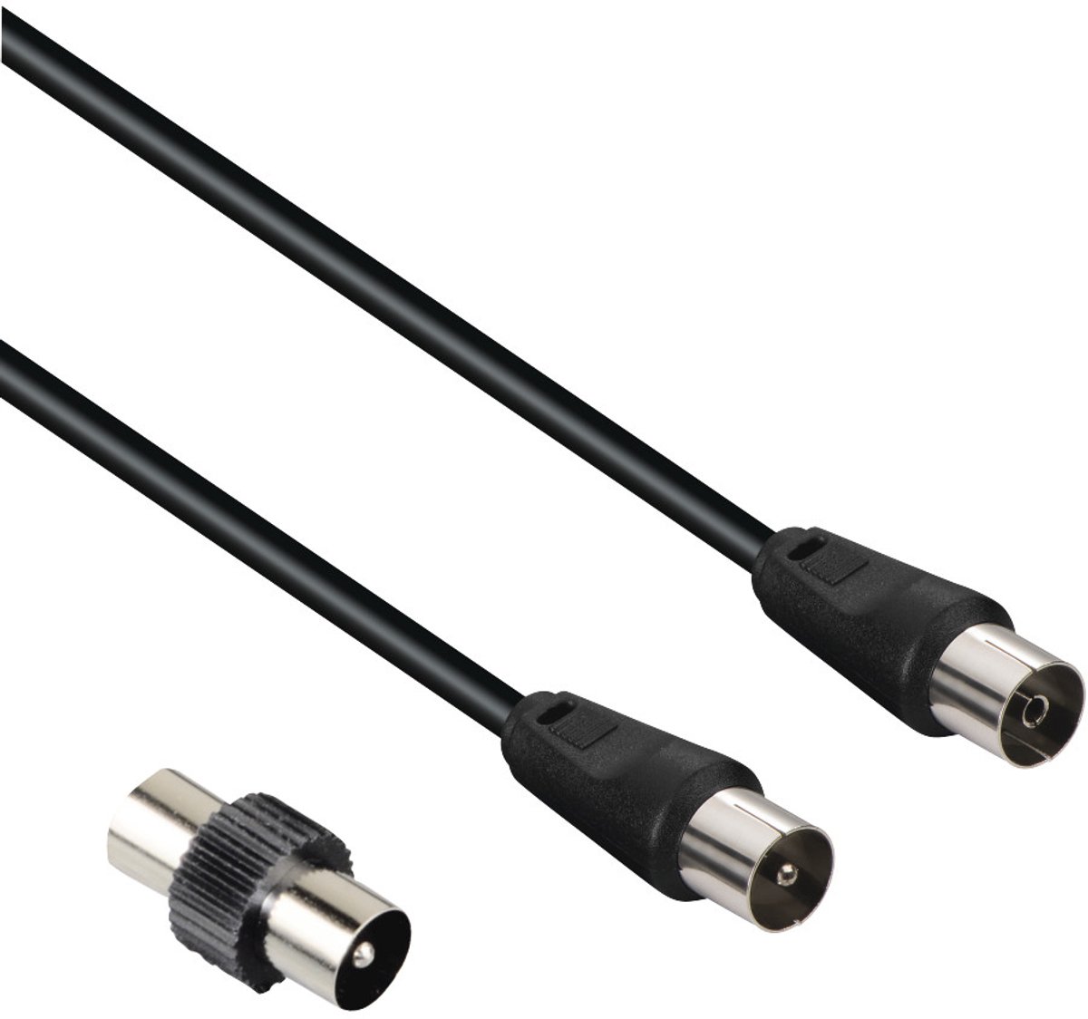 Image of Hama 00205308 coax-kabel 3 m Coaxiaal Zwart