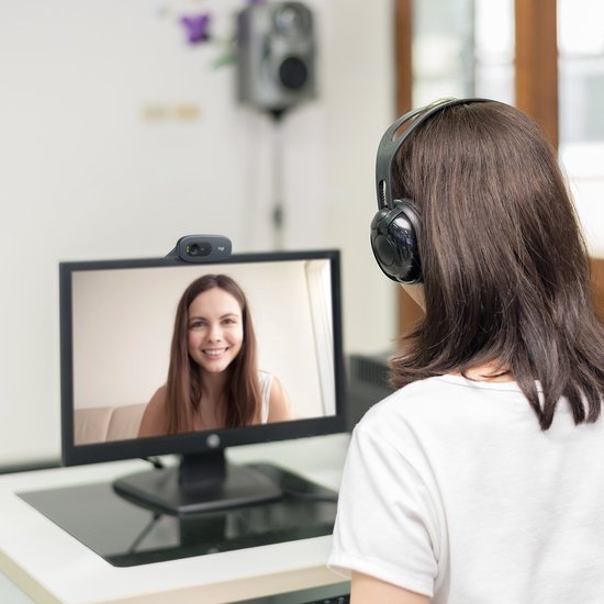 Logitech C270 - 720p HD Webcam - 3MP - Grijs