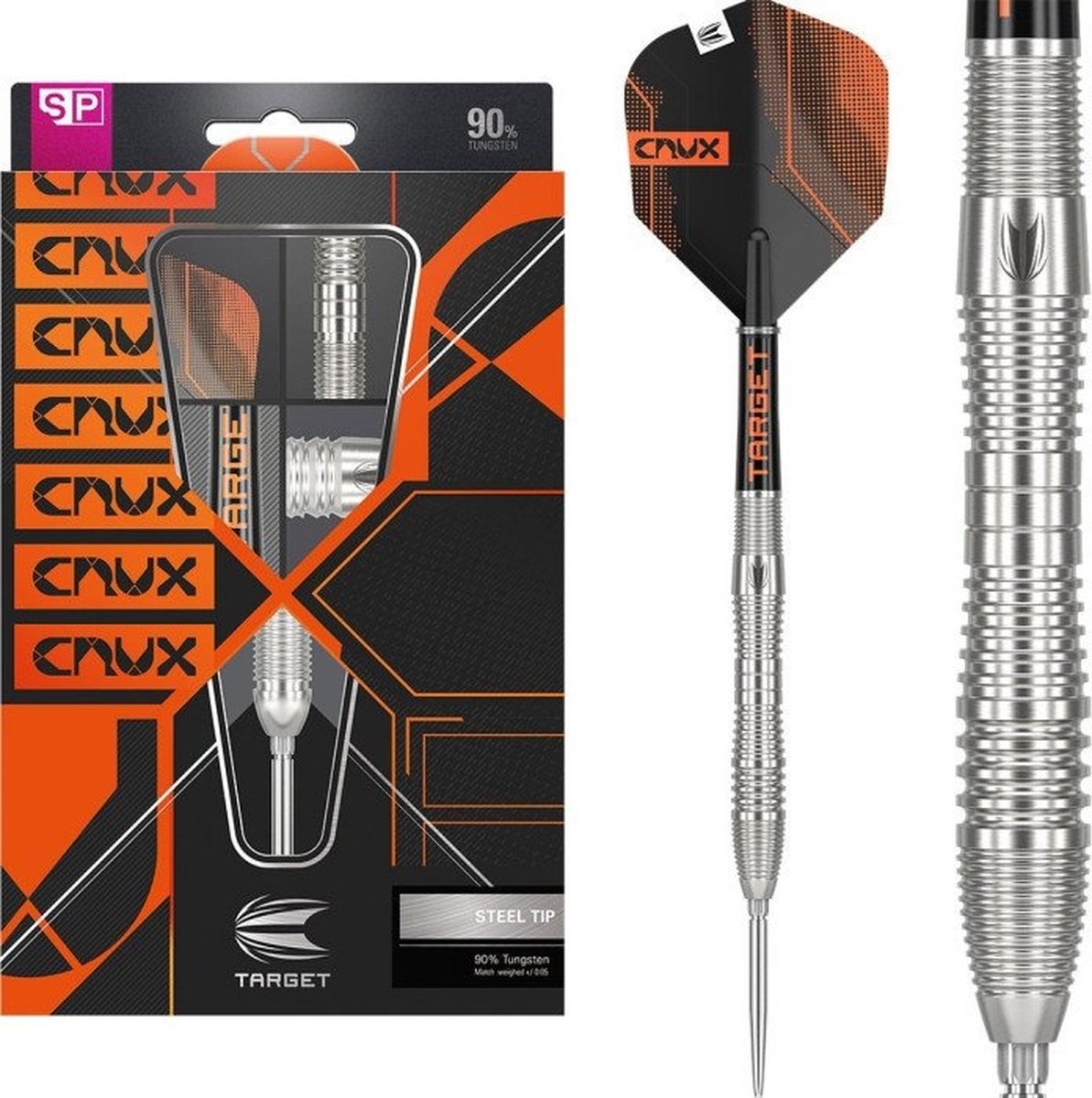 Target Crux 03 Swiss Point 90% - Dartpijlen - 24 Gram