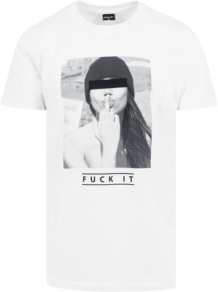 Mister Tee F#?KIT Tee T-shirt XS Katoen Urban Fashion Wit