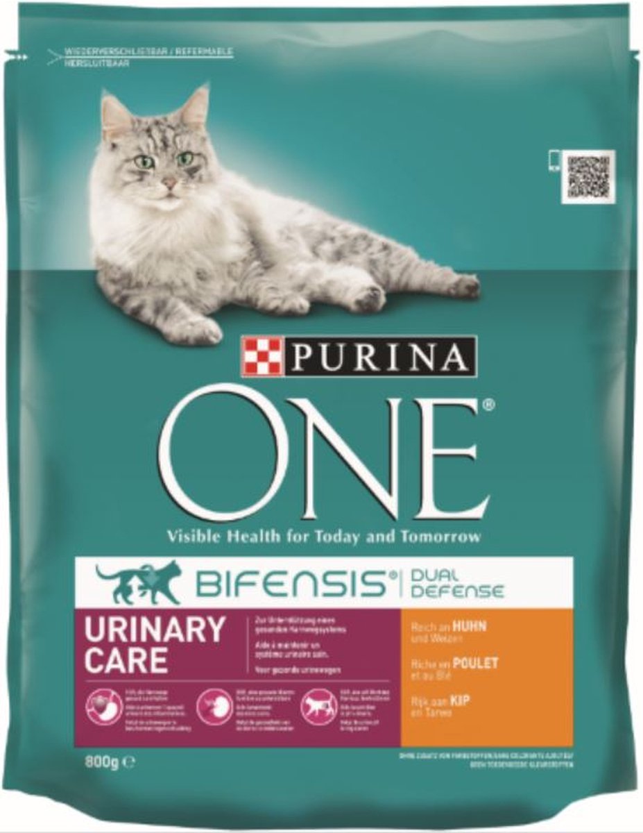 Purina ONE Kattenvoer Droog Urinary Care Kip 800 gr