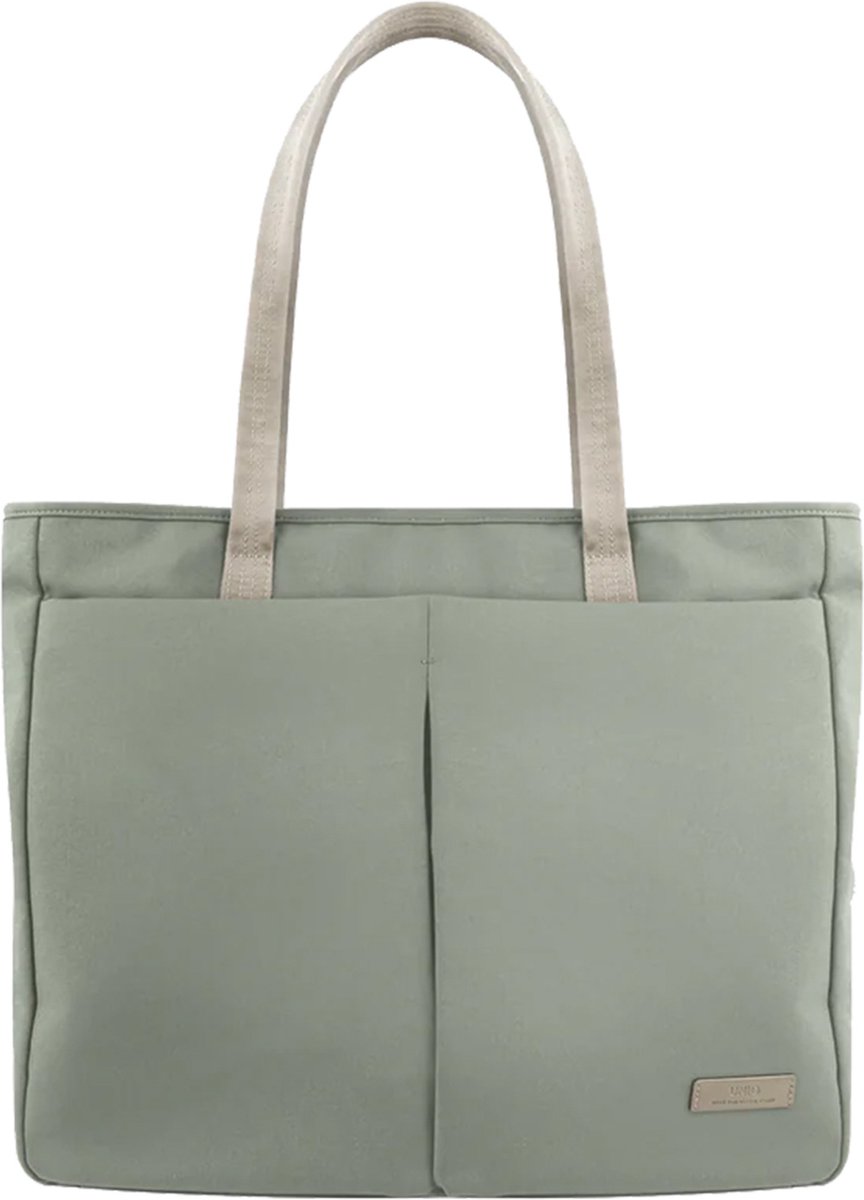 UNIQ - Hava - laptoptas - 16 - RPET - groen