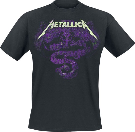 T-shirt Metallica Roam Oxidized noir taille S en Katoen - Produits dérivés du groupe, Groupes