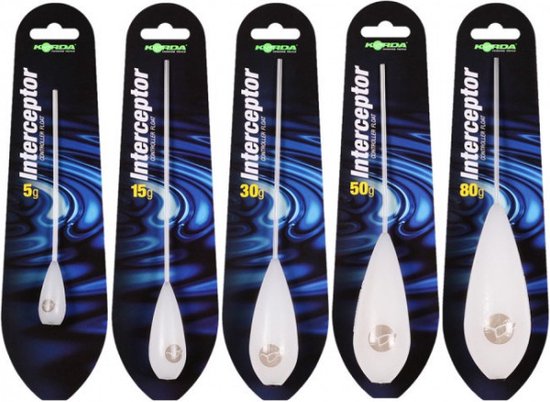 Korda - Surface Float - Dobber - 15g - Wit van Korda — afbeelding 5