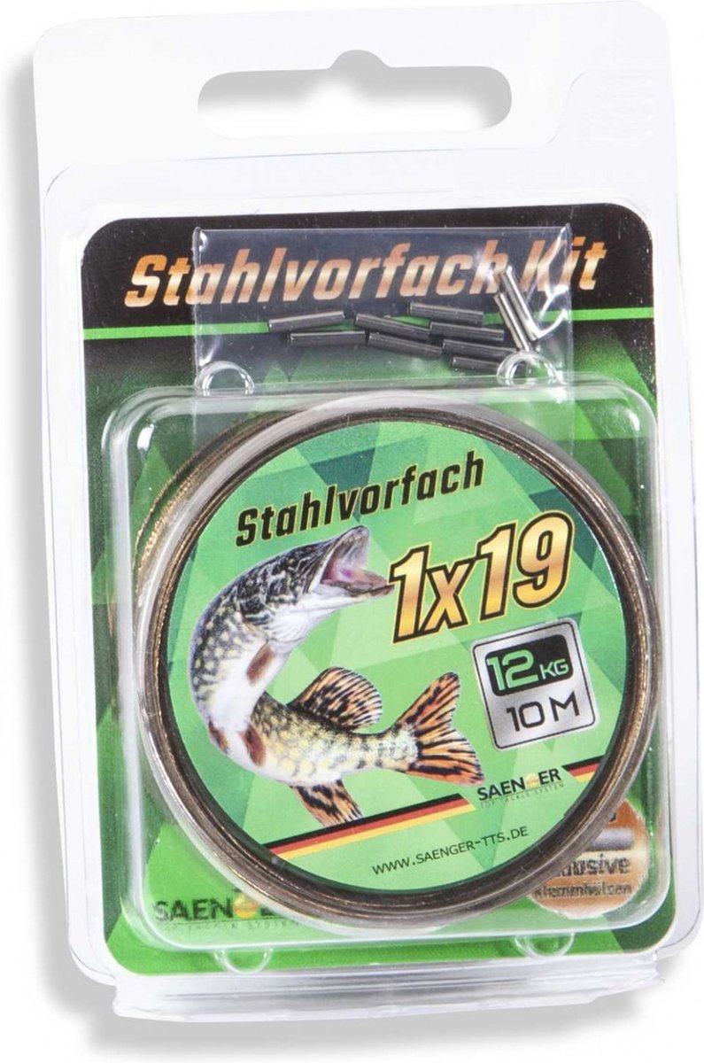 Saenger 1x19 Staaldraad Kit | 10m Beige 15kg