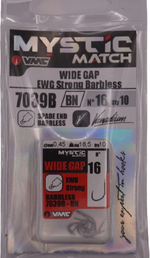 VMC Wide Gap 7039B-BN EWG Strong | Barbless 16