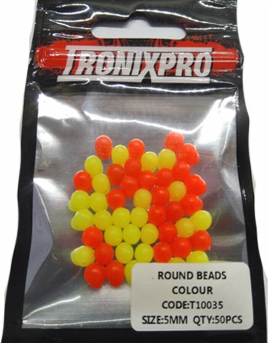 Tronixpro Round Beads Colour Rood/ Geel 3mm