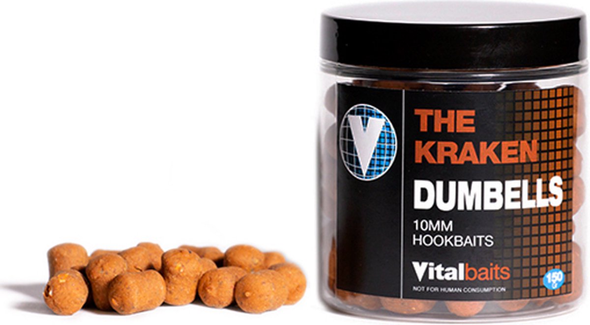 Vital Baits The Kraken Dumbells 10mm Beige 10mm