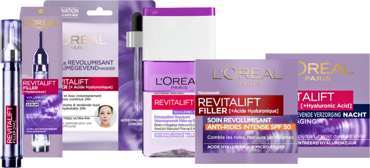 Goedkoopste Loreal Cadeauset Revitalift Filler Luxe