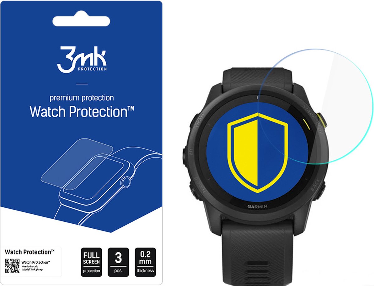 Garmin Forerunner 745 - 3mk Watch Protection v. FlexibleGlass Lite