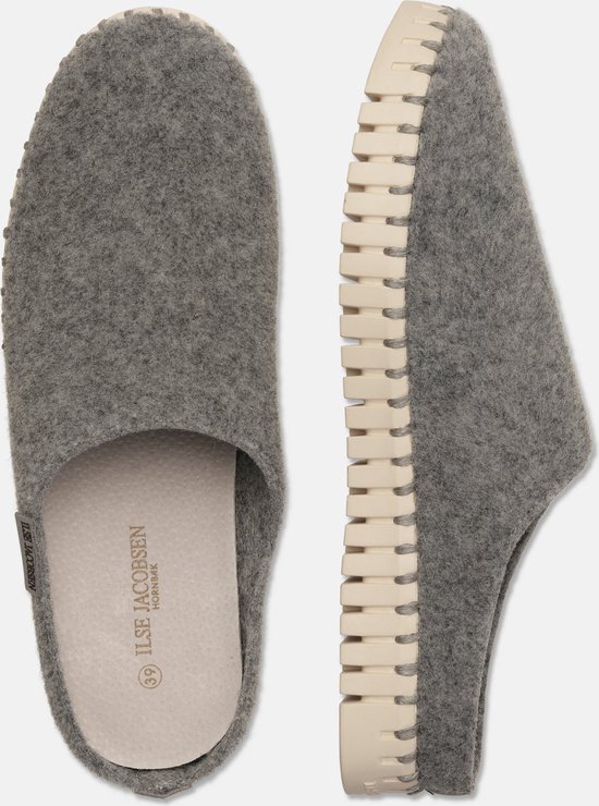 Geruite pantoffels met klittenband en sherpavoering | Atlas For Men