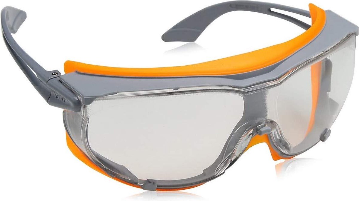 Veiligheidsbril transparant grijs-oranje Sky Guard - hoge kwaliteit Veiligheidsbril