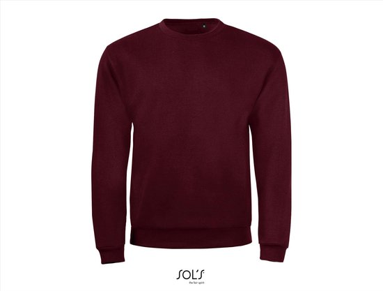 Sweat-shirt à col rond pour homme SOL'S Spider L326 - Rouge bordeaux - L