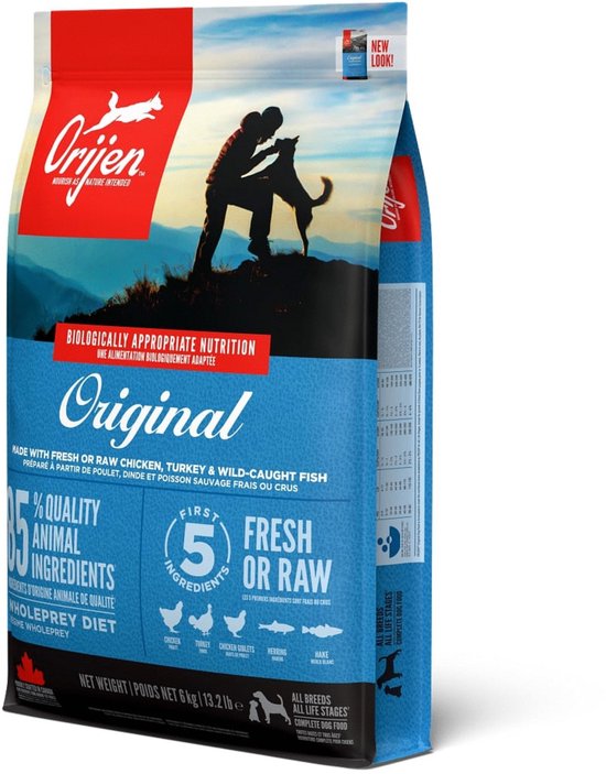 Orijen Hondenvoer Whole Prey Original Dog - 6 kg
