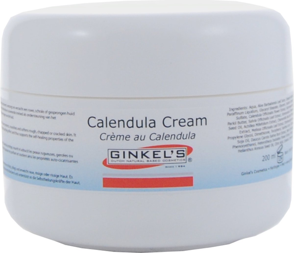 Goedkoopste Ginkel's Calendula Crème - 200 ml - Bodycrème