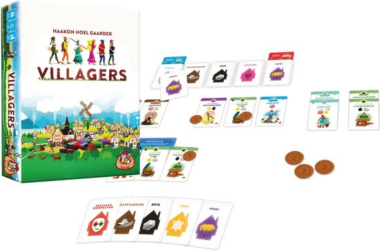 White Goblin Games Villagers Kaartspel - Bouw een welvarend dorp