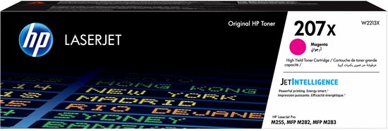 HP 207X originele high-capacity magenta LaserJet tonercartridge