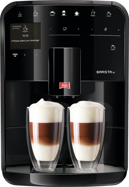 Melitta Barista SE volautomatische Espressomachine F830-003 zwart