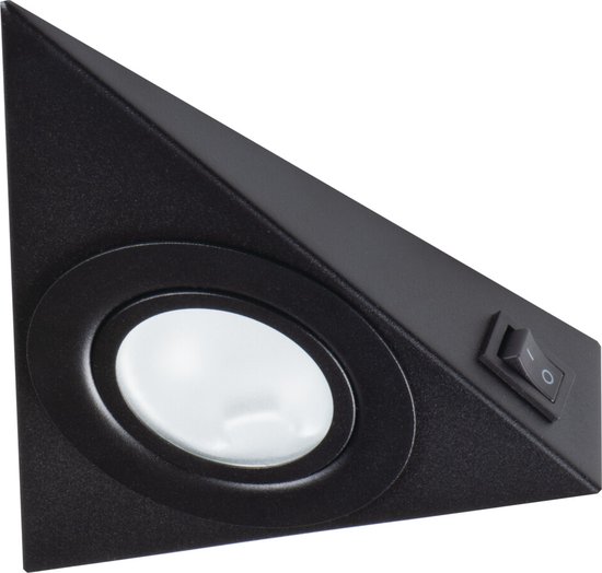 Foto: B k licht led onderbouw kastverlichting keukenlamp l 575 cm aluminium